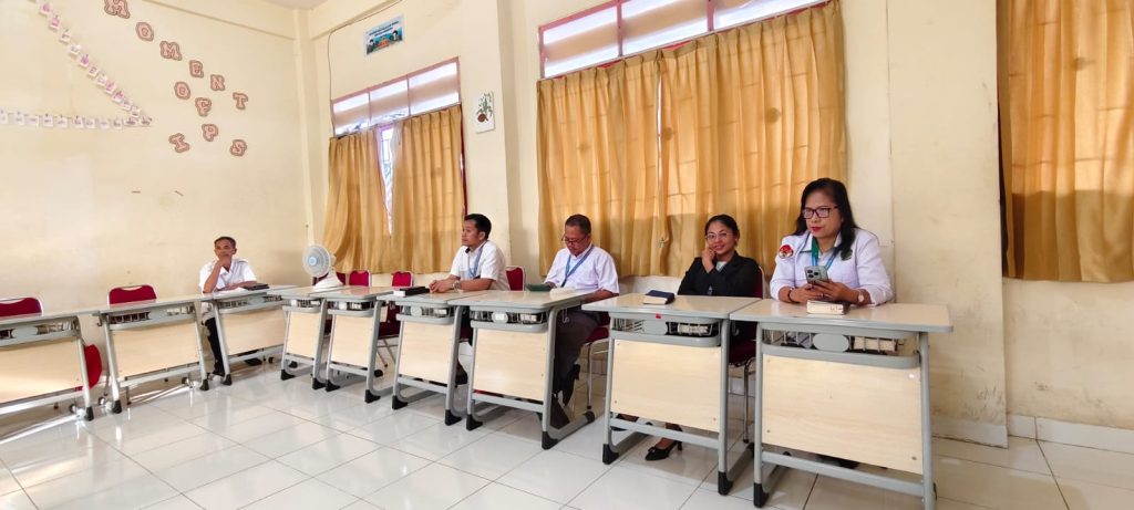 persiapan panitia ujian sekolah